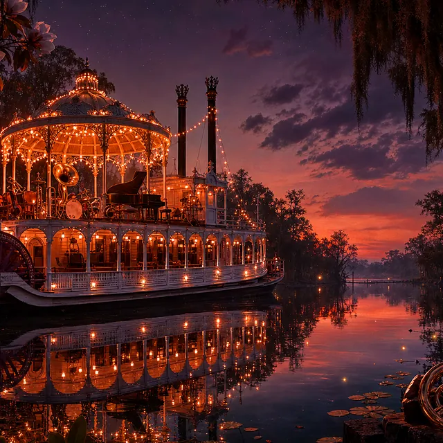 Bayou Paddle Steamer