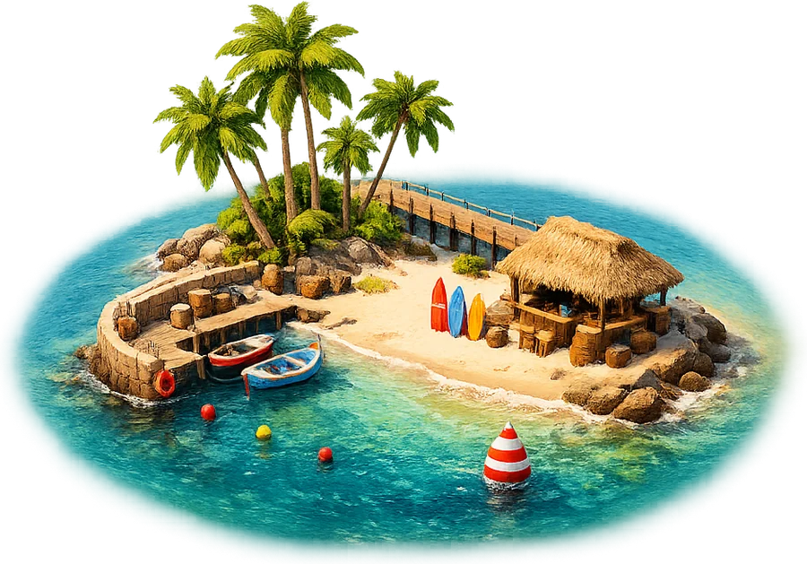 The Sunward Keys